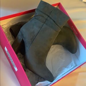 Grey Ankle Boots